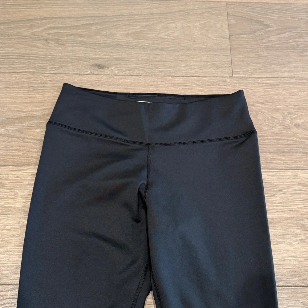 NIKE Black Blue BYU One Dri-Fit Swoosh Active Running Workout‎ Leggings Size L